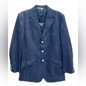 Duncan Quinn Suits Blazers Duncan Quinn Bespoke Cotton Denim